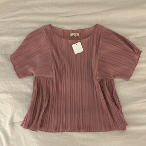 NWT Madewell Pink Blouse
